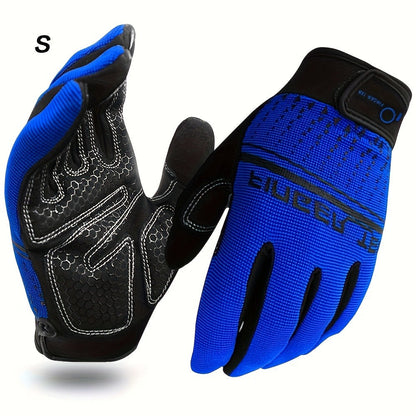 Workout Gloves Full Finger Touchscreen Gel Padded Anti-Slip for Men Women Gym Weight Lifting Cycling Fitness Driving Exercise Training Gloves S-XL