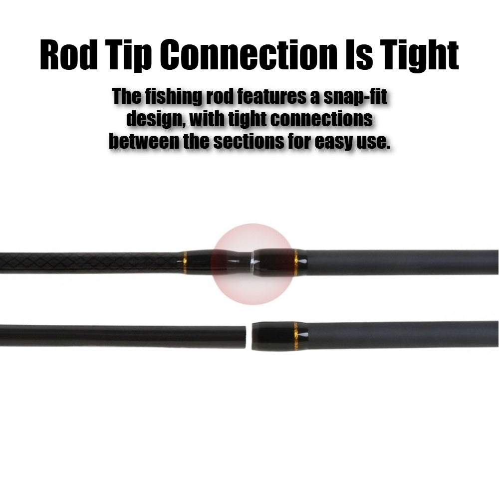 Carbon Fiber Fly Fishing Rod and Reel Combo Set 165cm Aluminum Alloy Reel EVA Grip Left Right Hand Fly Fishing Kit Black Gold Beginner Outdoor Fishing Gift