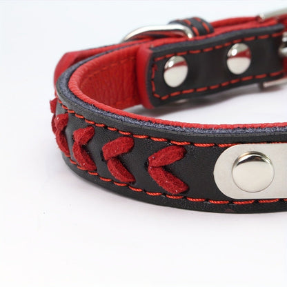 Personalized Dog Collar & Leash Set with Engraved Name Tag – Reflective Custom Collar for Small, Medium & Large Dogs and Cats | XS–XL