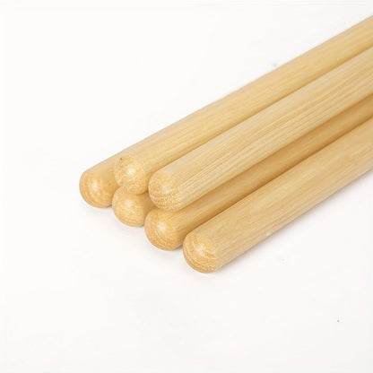 5A Wooden Drumsticks, 4 or 10 Pairs for Practice and Performance detail image - detail view 3