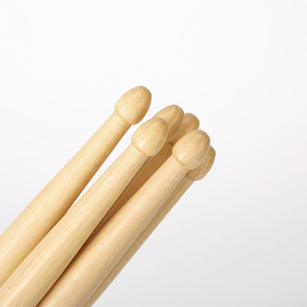 5A Wooden Drumsticks, 4 or 10 Pairs for Practice and Performance detail image - detail view 5