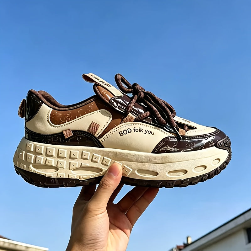 Men's Sneakers - Non-Slip Sole Platform Sole for Outdoor & Travel 515301