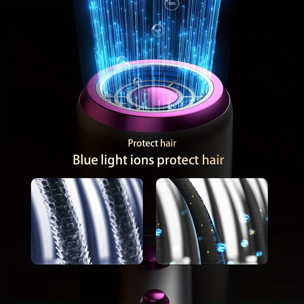 1600W Professional Ionic Hair Dryer with Diffuser, 2 Concentrators, 3 Combs & Hanger — 32000 RPM Low Noise Quick Dry Blow Dryer for Women, Home Salon Travel, 6 Colors