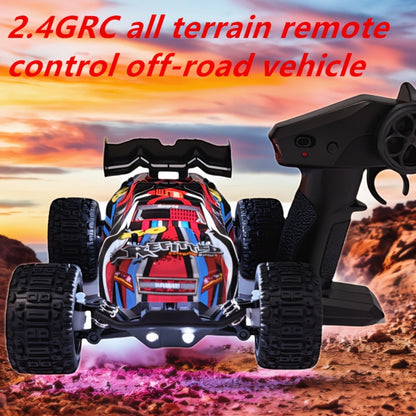 1:18 Scale RC Off-Road Car 35+ KM/H 4WD – 2.4GHz High Speed All-Terrain Remote Control Truck, Hobby Grade RC Racing Crawler for Kids & Adults, Birthday Gift, Blue or Red