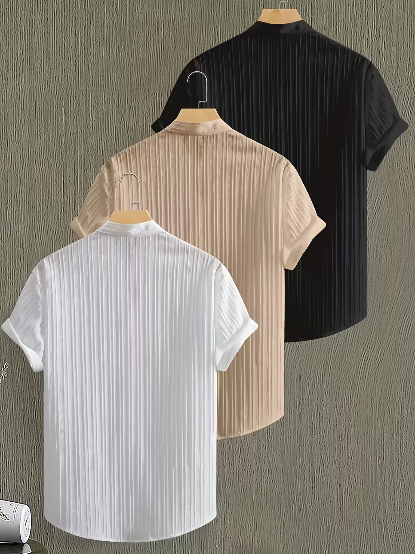 Men's Striped Casual Shirt - Regular Fit