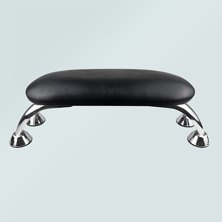 Nail Armrest Hand Pillow Detachable Non-Slip Wrist Rest Cushion for Nail Technicians - Foldable Portable Manicure Support for Salon & Home Use, Available in Pink Black White