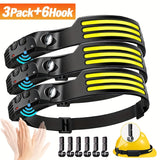 3 Pack - Three-Led Strip