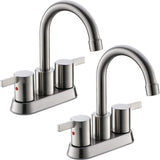 Brushed Nickel X 2