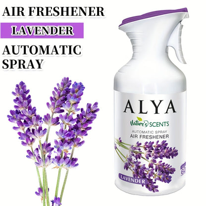 Aromatherapy Air Freshener Spray 8.45oz – 6 Scents: Lavender, Magnolia, Mixed Berries, Ocean, Cool Linen & Vanilla, Multi-Purpose Odor-Fighting Room Spray for Car, Home, Office, Bathroom & Closet (1 or 3 Pack)