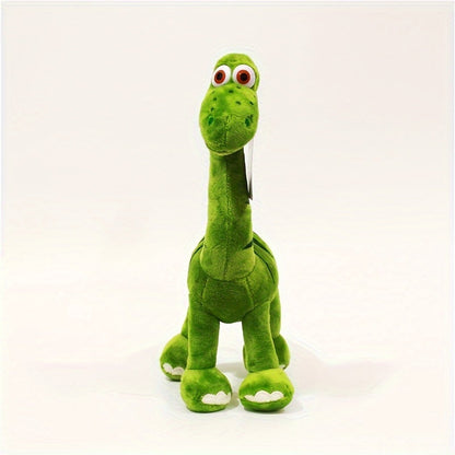 Poseable T-Rex Stuffed Animal with Open Mouth – Green Dinosaur Plush Toy 11.8" & 13.8" Adjustable Action Joints Soft Realistic Dino Figure, Birthday Holiday Gift for Kids Boys Girls Dino Lovers