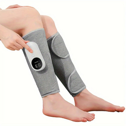 Air Compression Leg Massager – Cordless Calf & Foot Massager with 3 Intensity Levels for Legs, Thighs, Knees & Feet | Circulation Booster, Holiday Gift for Women & Men