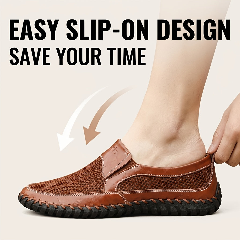 Men's Loafers & Slip-Ons - Breathable Comfort & Lightweight Design