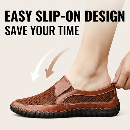 Men's Loafers & Slip-Ons - Breathable Comfort & Lightweight Design