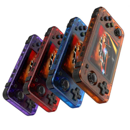 R36H Handheld Game Console – Replaceable Battery Dual SD Slot 3.5" IPS RK3326 15000 Games 20+ Emulators Linux 64GB 128GB 6 Colors PS1 NES GBA SNES