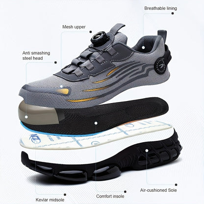 Men's Work & Safety Shoes - Puncture Resistant & Breathable Comfort 176485