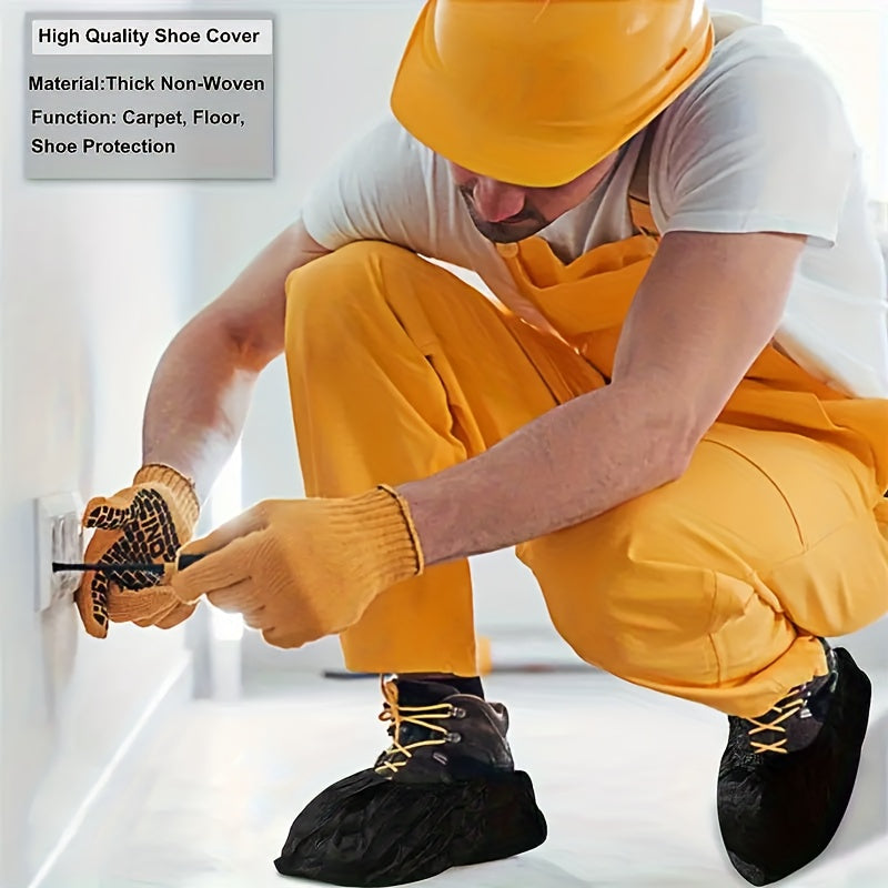 Disposable Shoe Covers - 100-Pack Anti-Slip 557349