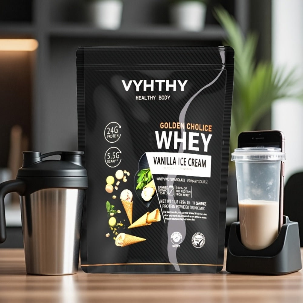 Whey Protein Powder Isolated & Hydrolyzed Blend with BCAAs – Low Carb Sports Nutrition Shake for Women, Strawberry Blueberry Vanilla Flavors
