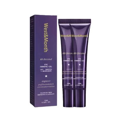 Caffeine Eye Cream Firming 60 Second Formula with Retinol Hyaluronic Acid Moisturizing Anti-Puffiness Under Eye Tightening Cream Alcohol-Free 0.66fl oz Daily Skincare Gift for Women