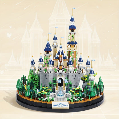 3600PCS Princess Castle Building Blocks Fairytale Palace STEM Micro Brick Architecture Kit for Girls Ages 8+ – Creative Birthday Christmas Valentine's Day Gift, Home Room Decor Display Piece