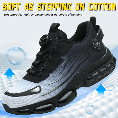 Men's Work & Safety Shoes - Puncture Resistant & Breathable Comfort
