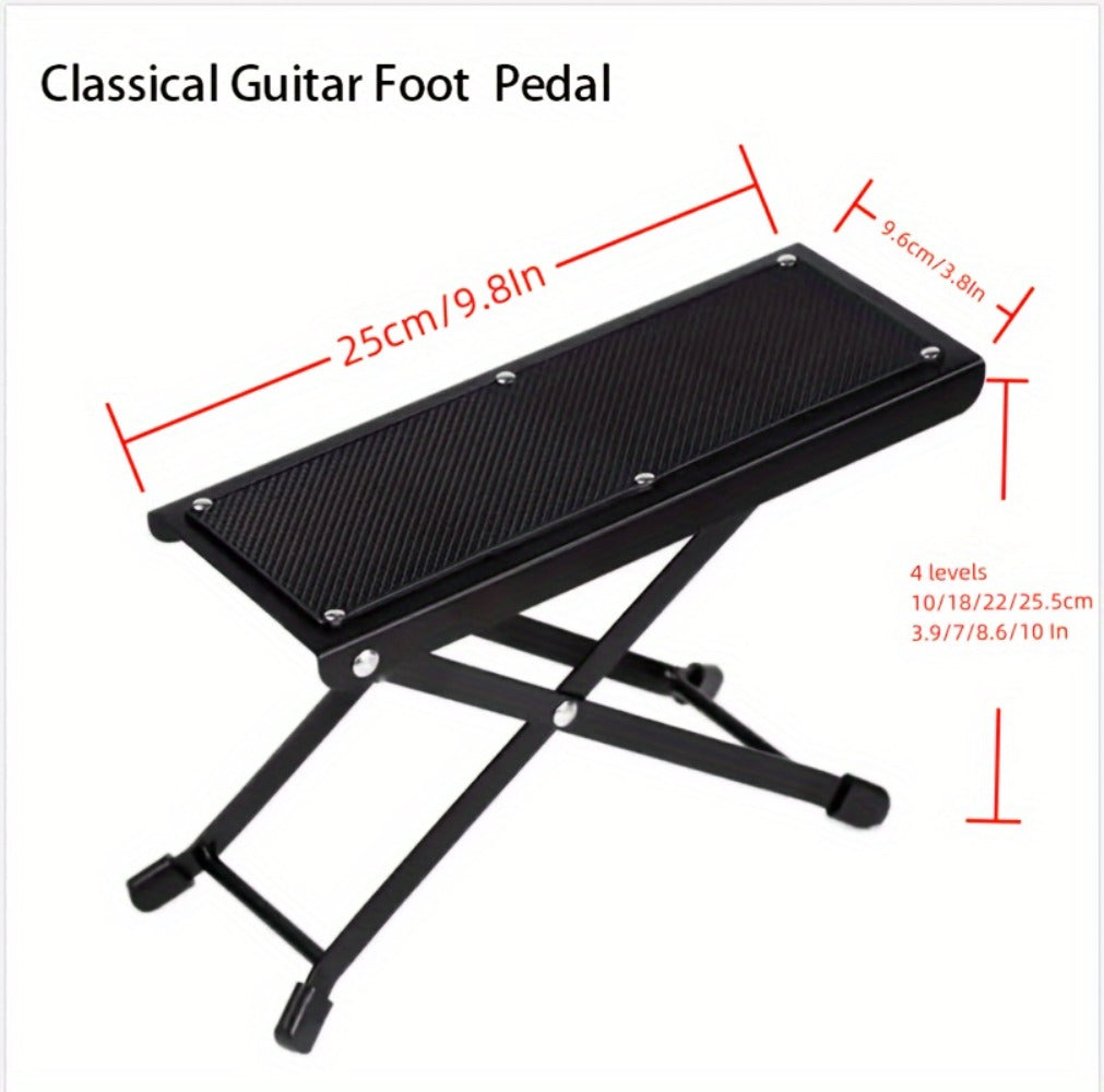 Adjustable Pedicure Footrest Stand 4-6 Level Non-Slip Portable Foot Rest for Nail Care – Professional Manicure Pedicure Tool for Salon & Home Use, Thickened Widened Pro Version Available