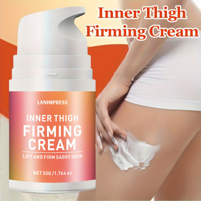 Skin Tightening Firming Cream for Inner Thighs & Body – Caffeine, Hyaluronic Acid, Shea Butter & Vitamin E Body Contouring Lotion for Thigh, Butt, Belly & Arms, Unisex All Skin Types 7.76oz