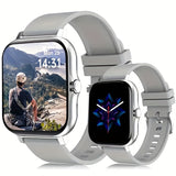 Silvery-Silicone Single Strap