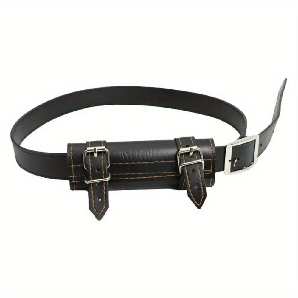 Samurai Sword Belt Holder – Japanese Katana Waist Holster for Anime Cosplay, Medieval Costume Prop, Real-Size Sabre Sleeve Carrier for Adults, Black & White
