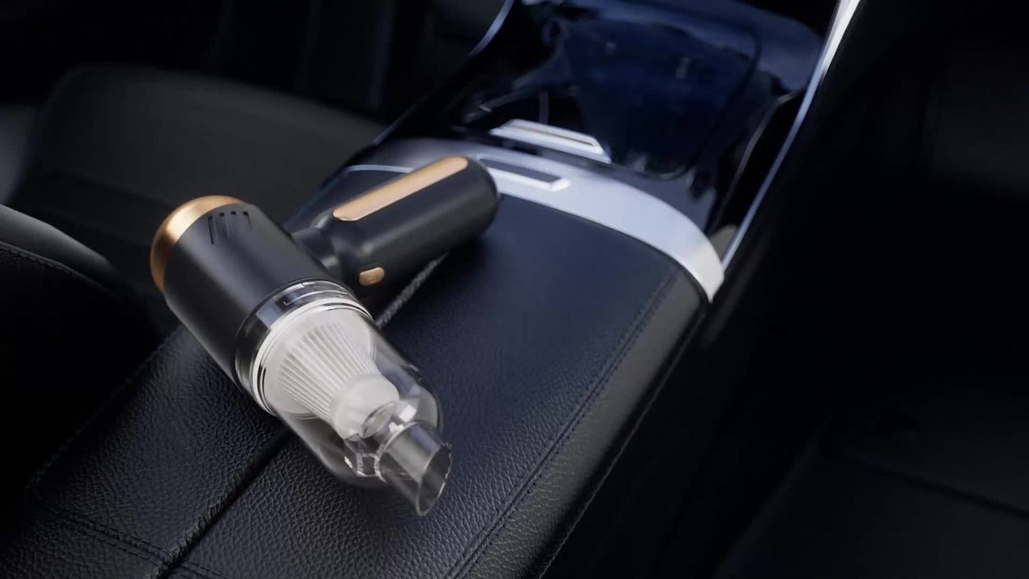 Handheld Car Vacuum Cleaner Wireless 13KPa - 4000mAh USB Rechargeable, Dry Wet Dual-Purpose Blow & Suction, Portable Mini Auto Interior Vacuum for Car Home