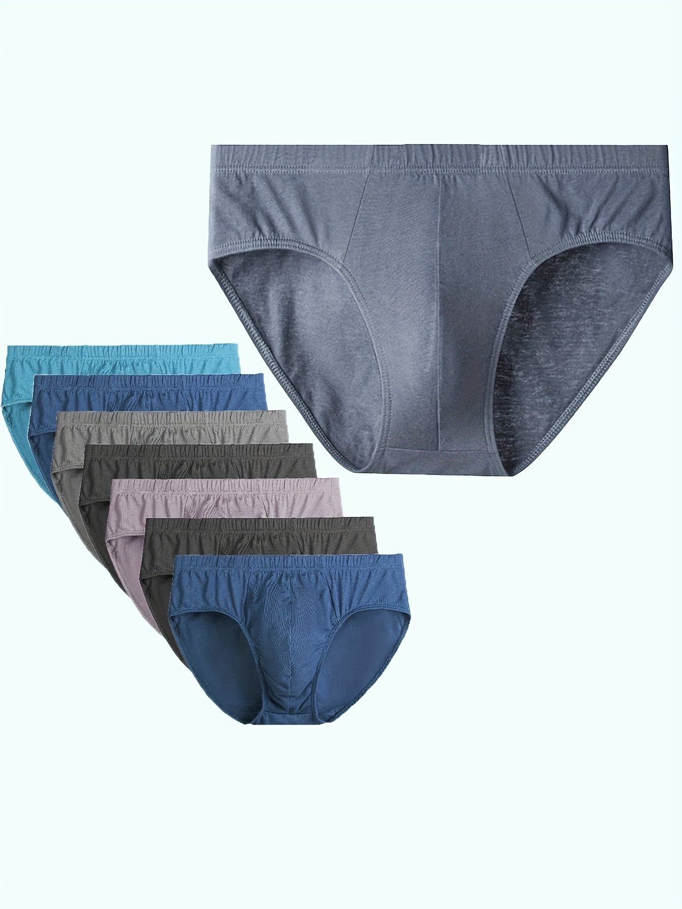 Men's Everyday Briefs - Breathable All-Season Multipack