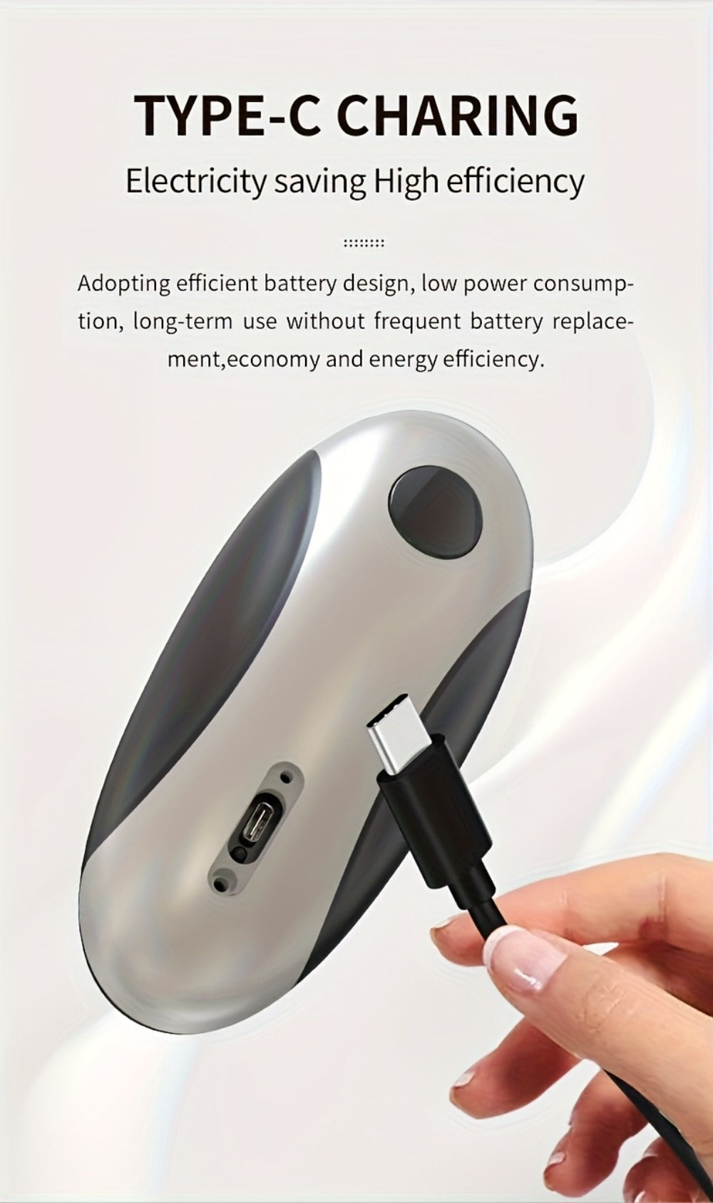 Electric Can Opener One-Touch Automatic – USB Rechargeable, Smooth Edge Safety, Auto Power-Off, Cordless for Kitchen, Camping & Seniors