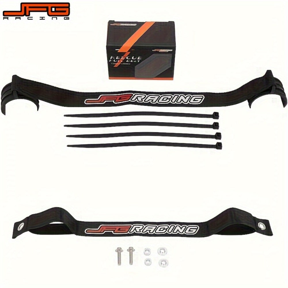 Motorcycle Recovery Tow Strap Set – Adjustable Front & Rear Nylon Straps for Off-Road Dirt Bikes, Motocross & Trail Riding, Heavy-Duty Pull Belt for Stuck Bike Recovery