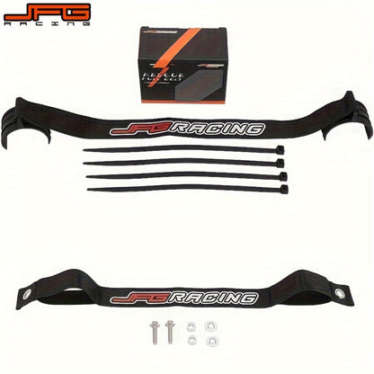 Motorcycle Recovery Tow Strap Set – Adjustable Front & Rear Nylon Straps for Off-Road Dirt Bikes, Motocross & Trail Riding, Heavy-Duty Pull Belt for Stuck Bike Recovery
