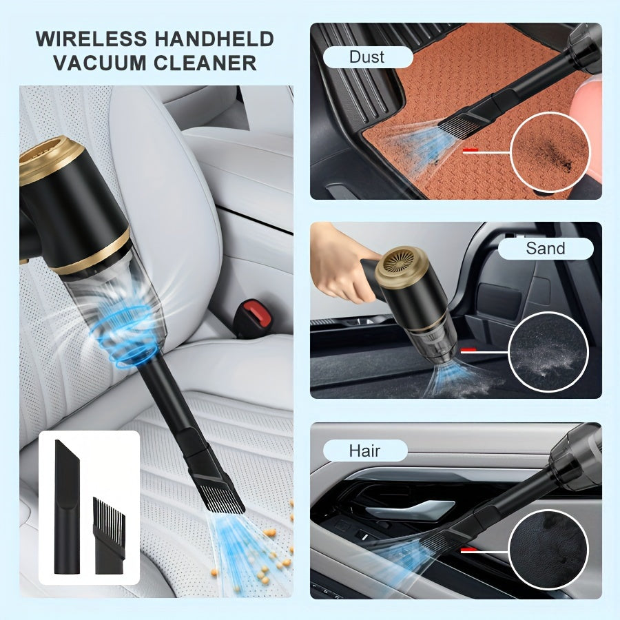 1pc Vacuum Cleaner 6000PA Wireless Handheld Vacuum Cleaner Home Appliances Car Vacuum Cleaner Wireless Handheld Car Vacuum Cleaner Vacuum And Blowing 2IN1 Portable Powerful Vacuum Cleaner Vacuum Cleaner Accessories Cleaning Accessories Small Applian