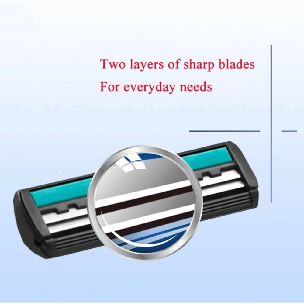 Disposable Razors Bulk 120 Pack Double Blade Stainless Steel — Fresh Smooth Close Shave for Men & Women, Face Legs Underarms Body Hair Removal, Hygienic Single-Use Value Set for Home Salon Gym Hotel Travel