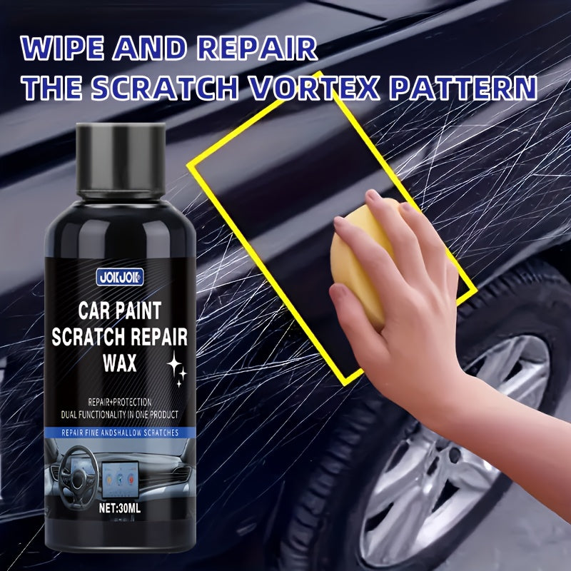 Car Paint Restoration Kit - Scratch Repair Renewal Paste - Automotive Paint Maintenance Set - Multi-Color Paint Compatible - Upgraded Paint Care Paste - Car Paint Wax - Gloss Enhancement - 1.01oz