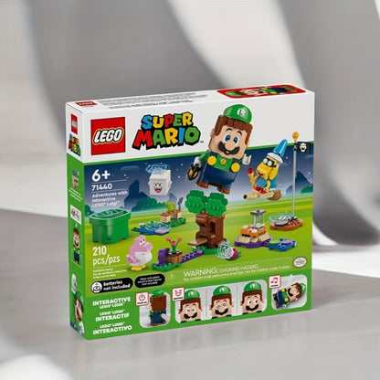 Interactive Luigi Building Set LEGO 71440 – Adventures with Luigi Starter Course, Interactive Figure Playset for Kids Ages 6+, STEM Building Toy, Birthday & Holiday Gift for Boys & Girls