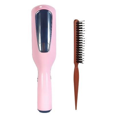 Split End Hair Trimmer for Women Portable Rechargeable Electric Hair Clipper for Split End Removal - 500mAh USB Charging Compact Pink Hair Care Tool for Long Hair Frizz Control