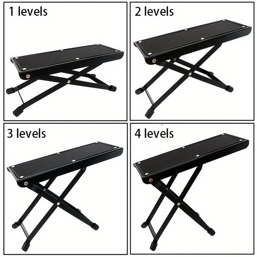 Adjustable Pedicure Footrest Stand 4-6 Level Non-Slip Portable Foot Rest for Nail Care – Professional Manicure Pedicure Tool for Salon & Home Use, Thickened Widened Pro Version Available
