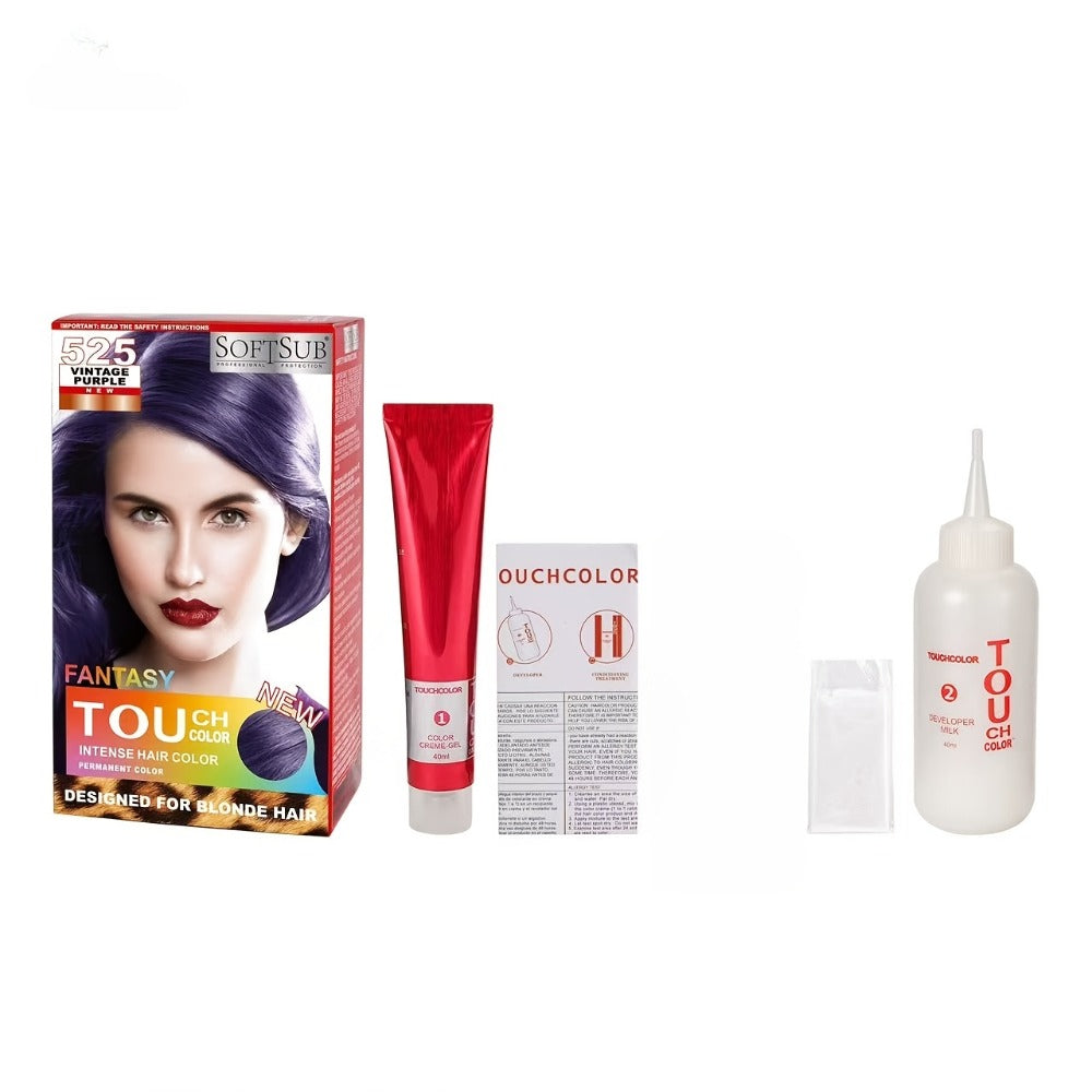 Permanent Hair Dye 20 Vivid Colors Long-Lasting Bright Color for Home Use | Easy Application Full Coverage | Black Brown Pink Purple Blue Red Orange Green & More