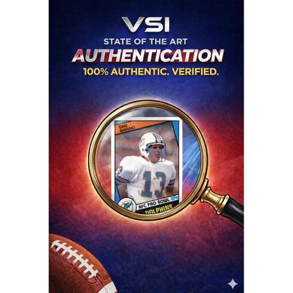 Football Card Mystery Slab | Panini Football Card Sealed in Vanity Slabs Display Case | Rookies Stars Inserts Parallels | Surprise Collector Gift for Football Fans & Kids