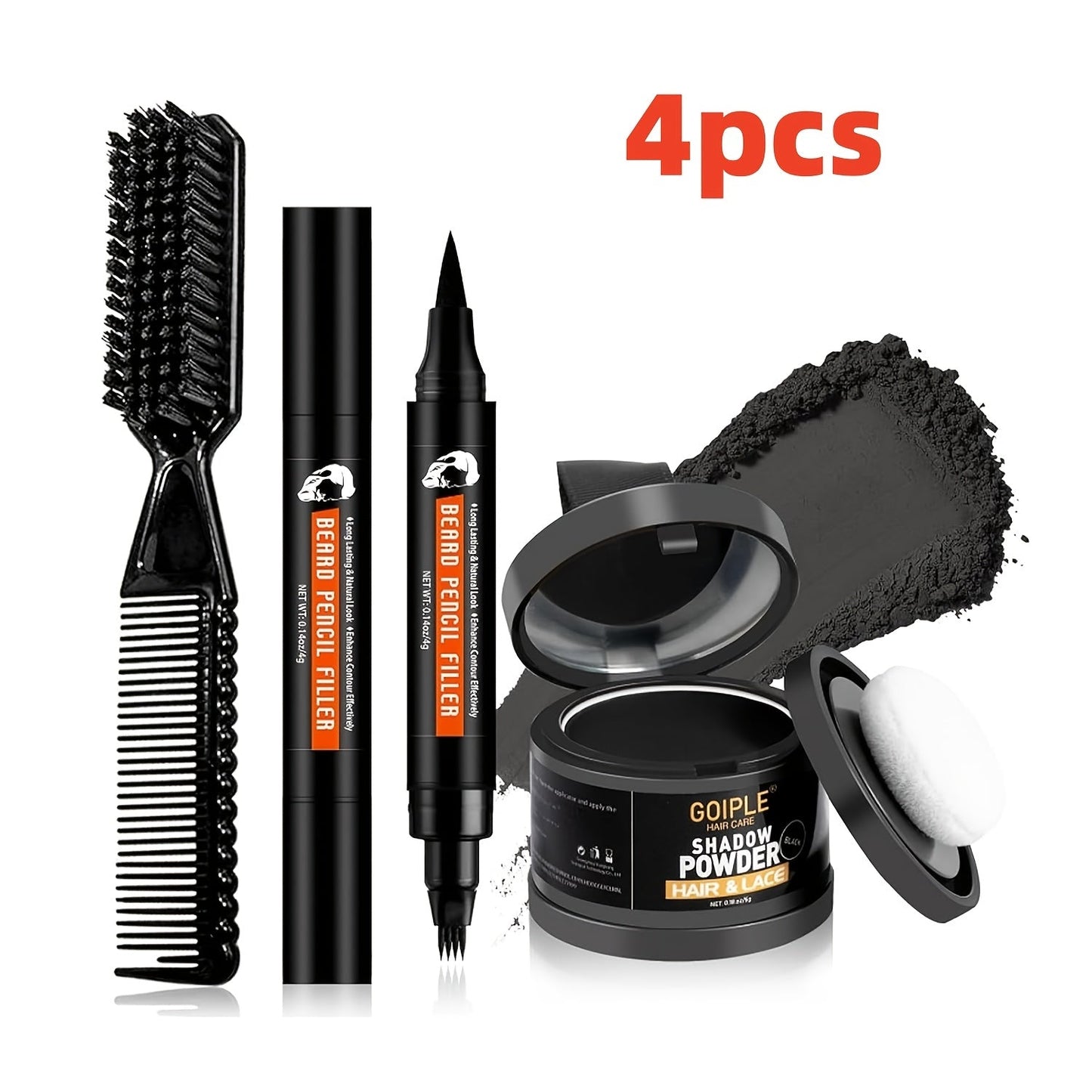 Beard Oil & Balm Grooming Kit for Men — 9-Piece Complete Beard Care Set with Conditioner Wash Brush Comb Clippers Travel Pouch, Beard Pen Option, Birthday Father's Day Gift