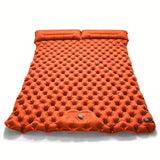 Double Orange Inflatable Sleeping Pad