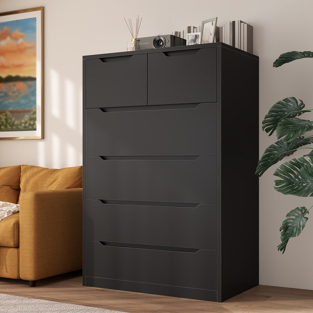6-Drawer Dresser with Deep Drawers for Organized Everyday Storage detail image - detail view 10