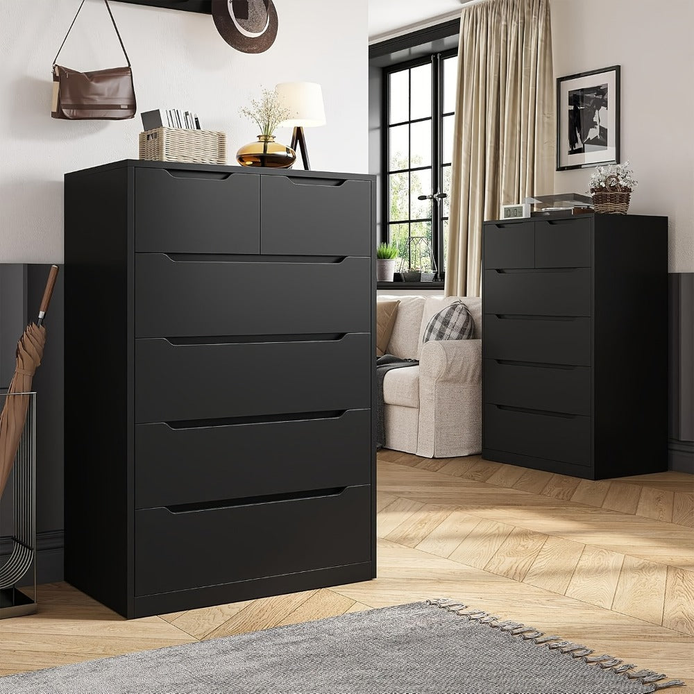 6-Drawer Dresser with Deep Drawers for Organized Everyday Storage detail image
