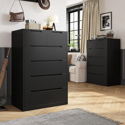 6-Drawer Dresser with Deep Drawers for Organized Everyday Storage detail image