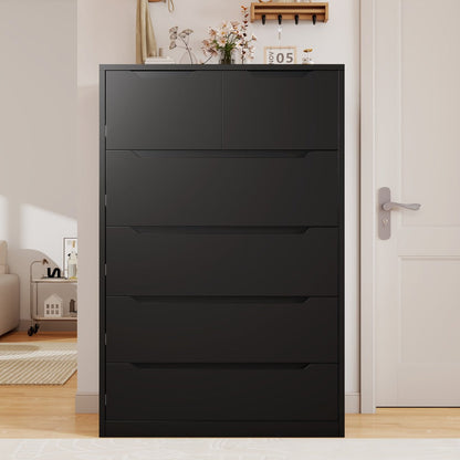 6-Drawer Dresser with Deep Drawers for Organized Everyday Storage detail image - detail view 8