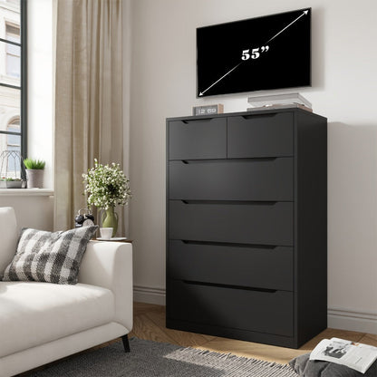 6-Drawer Dresser with Deep Drawers for Organized Everyday Storage detail image - detail view 9