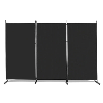 6-Foot Foldable Room Divider with Added Privacy and Waterproof Protection for Living Room detail image - detail view 3