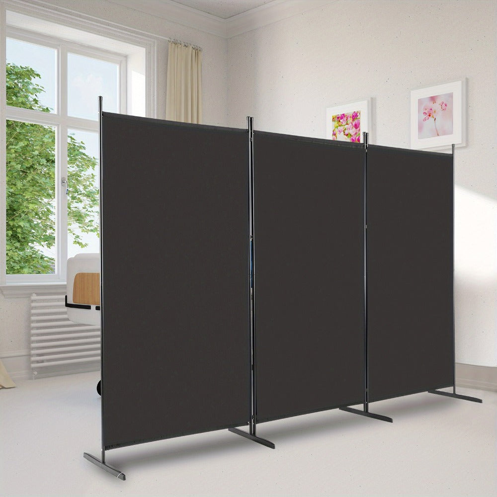 6-Foot Foldable Room Divider with Added Privacy and Waterproof Protection for Living Room detail image - detail view 4